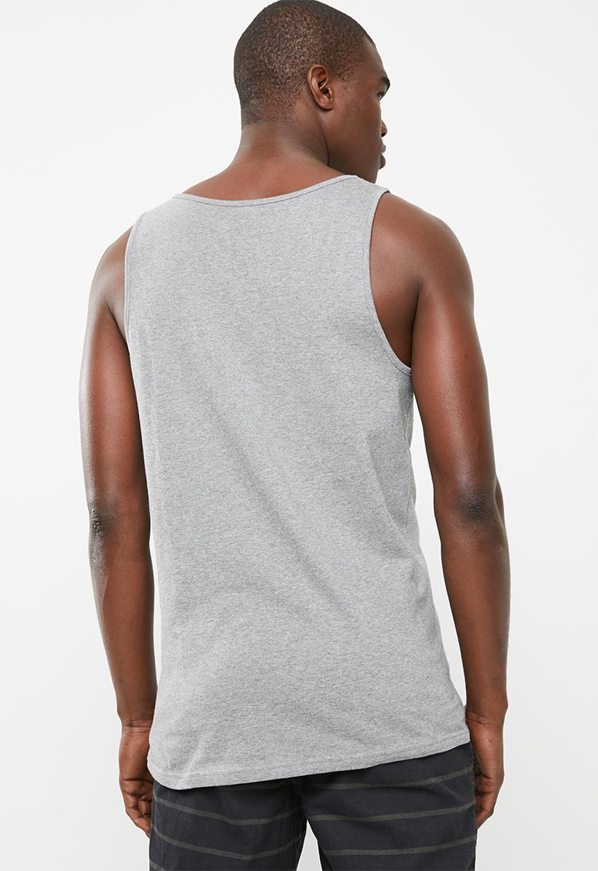 Billabong  - Essential cotton singlet - grey