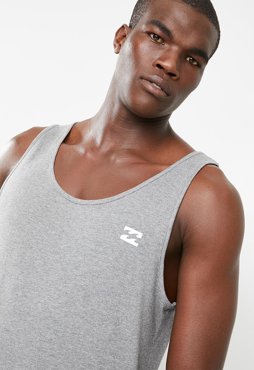 Billabong  - Essential cotton singlet - grey