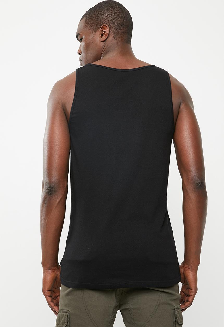 Billabong  - Essential cotton singlet - black