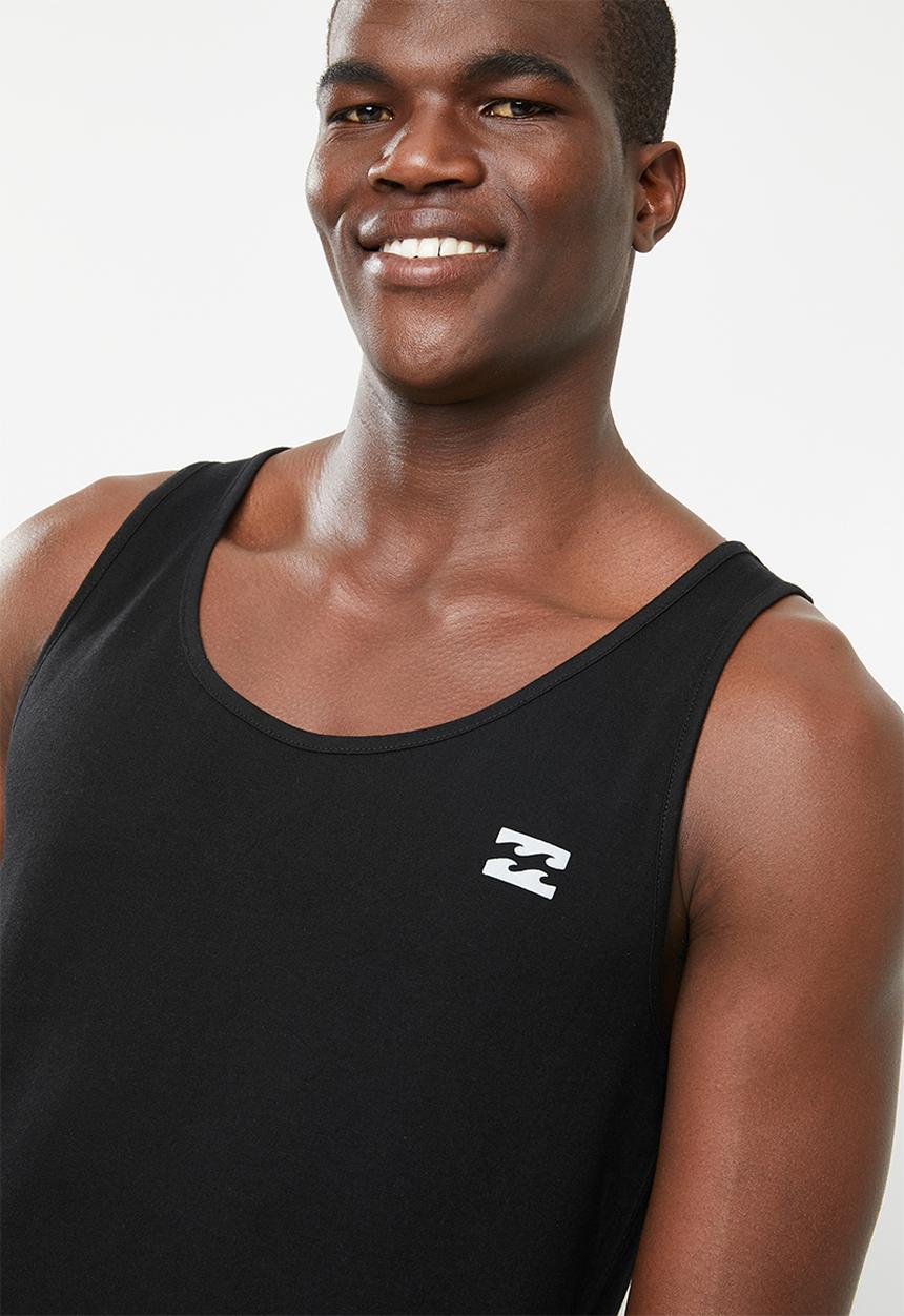 Billabong  - Essential cotton singlet - black