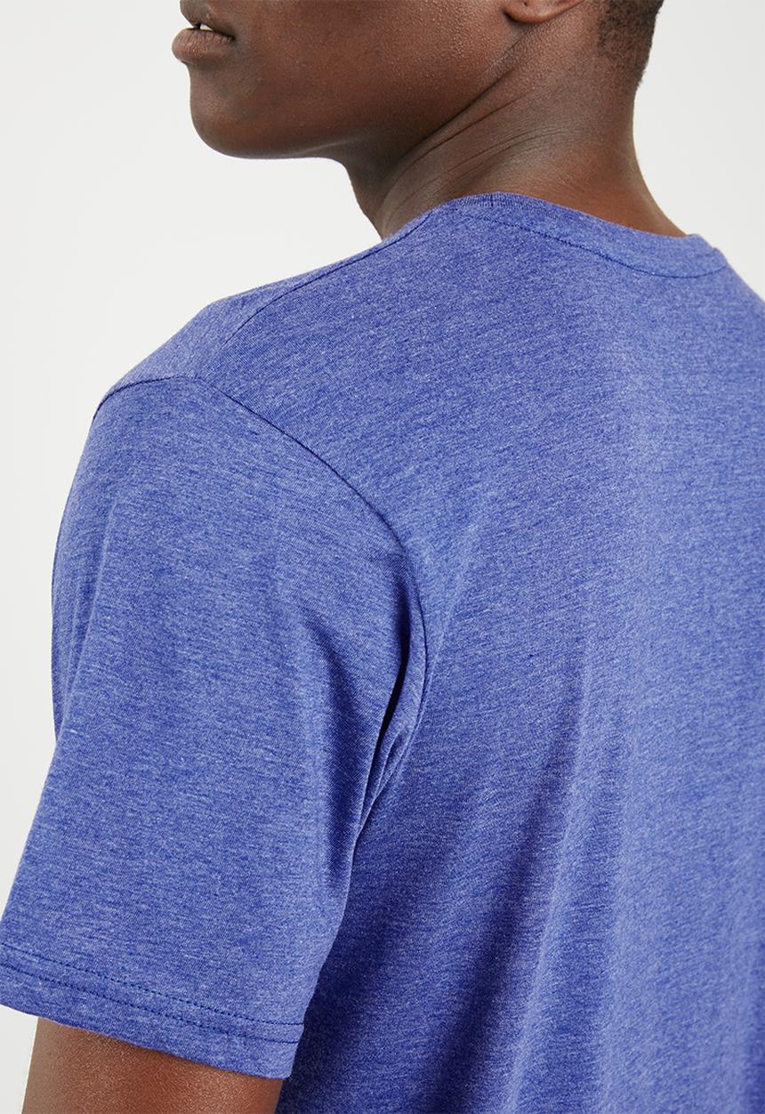 Billabong  - Flatline cotton tee - blue