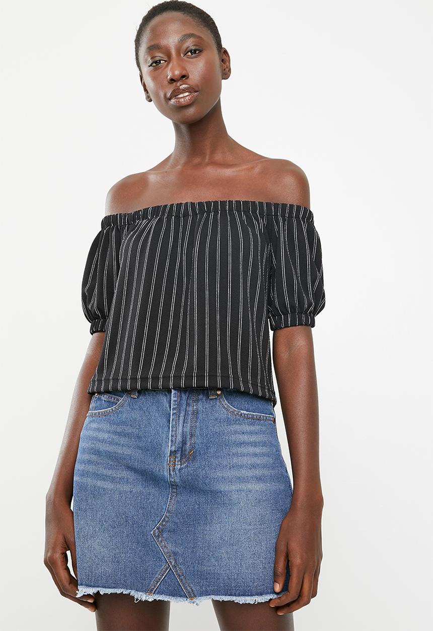 Superbalist - Off the shoulder top - black
