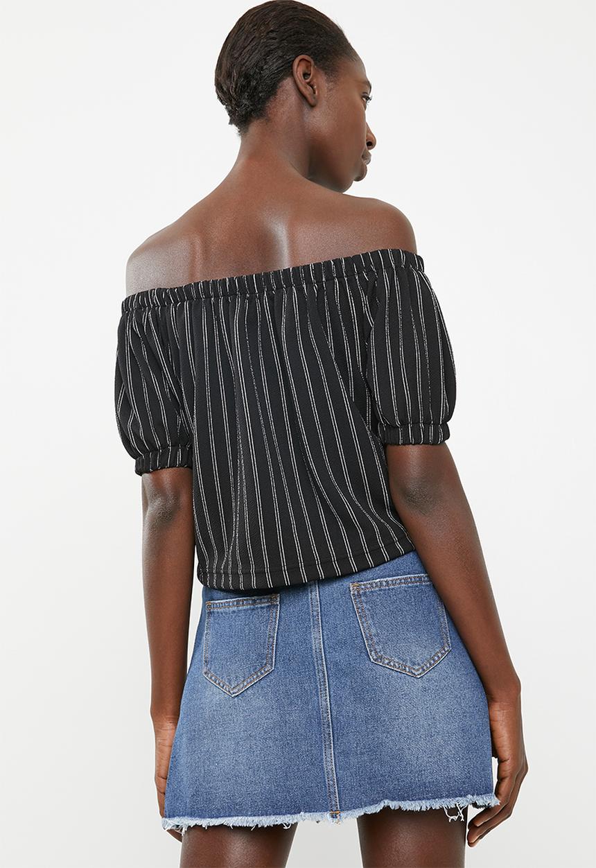 Superbalist - Off the shoulder top - black