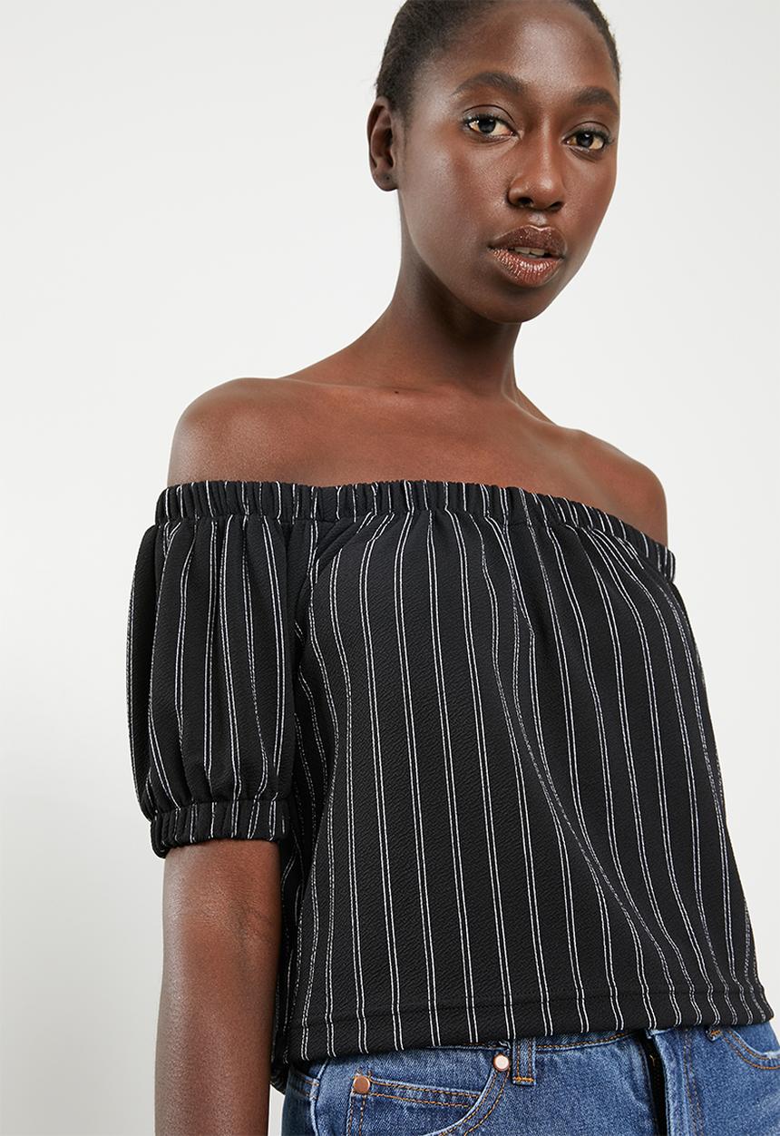 Superbalist - Off the shoulder top - black