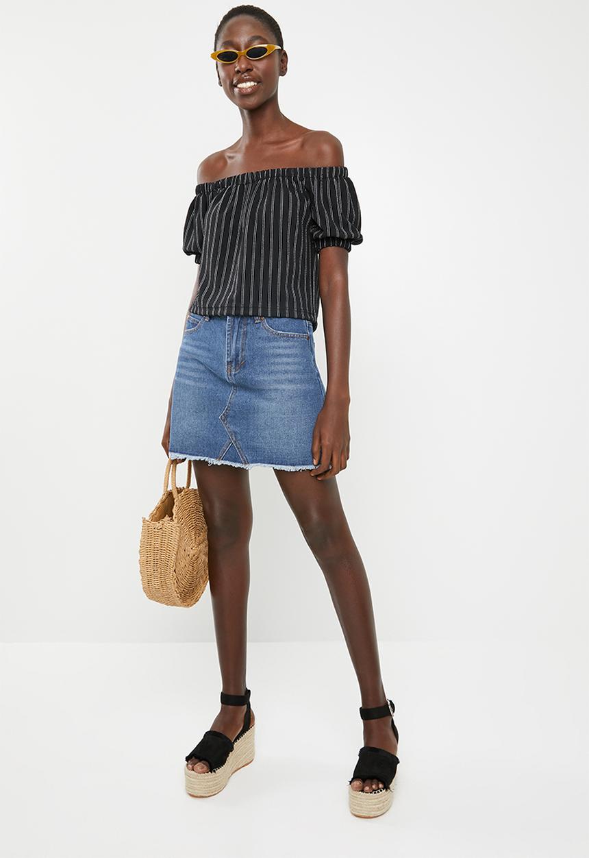 Superbalist - Off the shoulder top - black