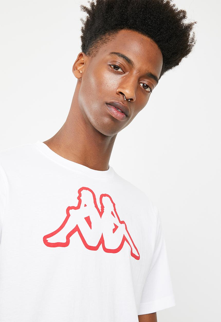 KAPPA - Logo cromen tee - white