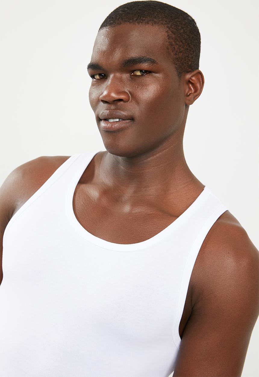 STYLE REPUBLIC - Plain vest - white