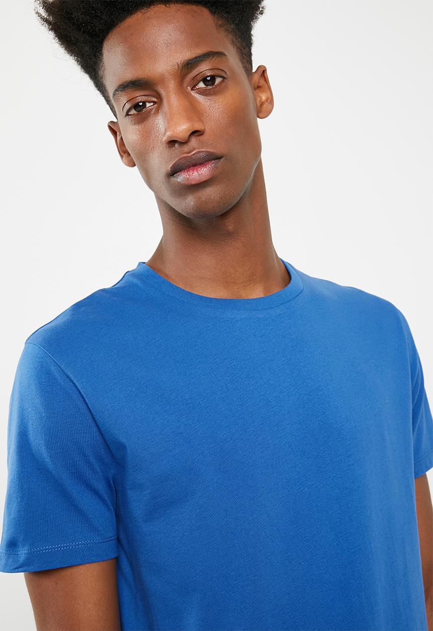 Superbalist - Crew neck short sleeve tee - blue 