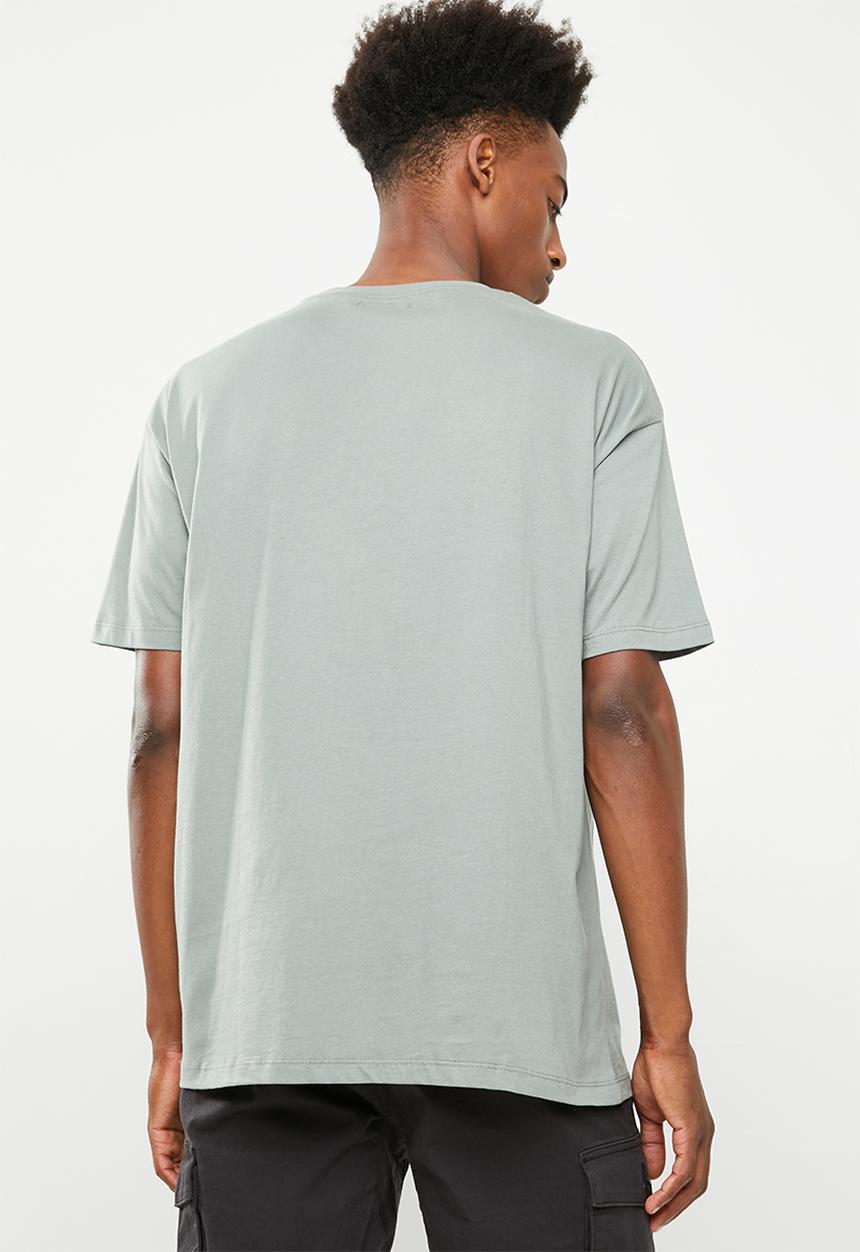 Superbalist - Printed loose fit tee - green 