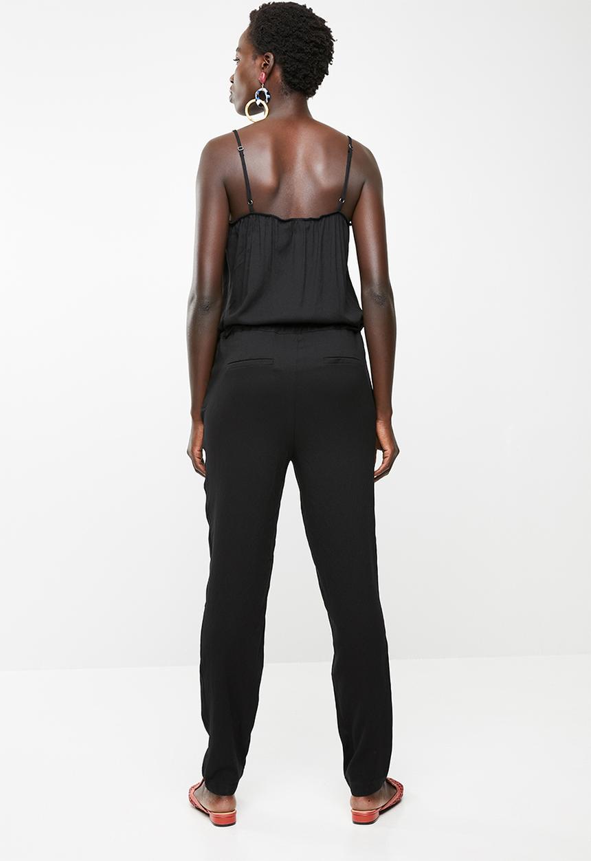 ONLY - Viva singlet lace jumpsuit - black