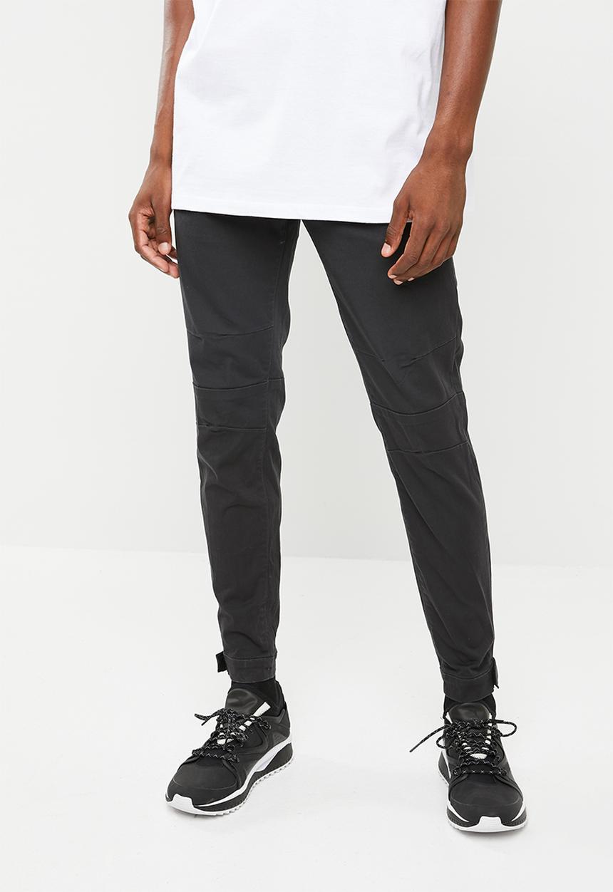 Superbalist - Slim utility pants - dark charcoal