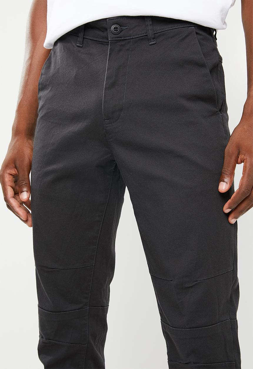 Superbalist - Slim utility pants - dark charcoal