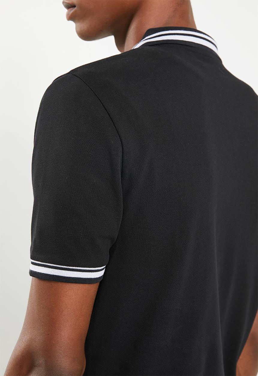 Superbalist - Pique tipped short sleeve slim polo 3 pack - multi 