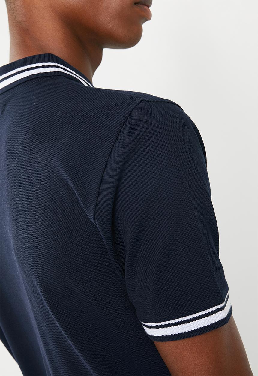 Superbalist - Pique tipped short sleeve slim polo 3 pack - multi