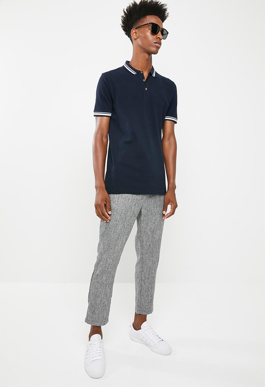 Superbalist - Pique tipped short sleeve slim polo 3 pack - multi