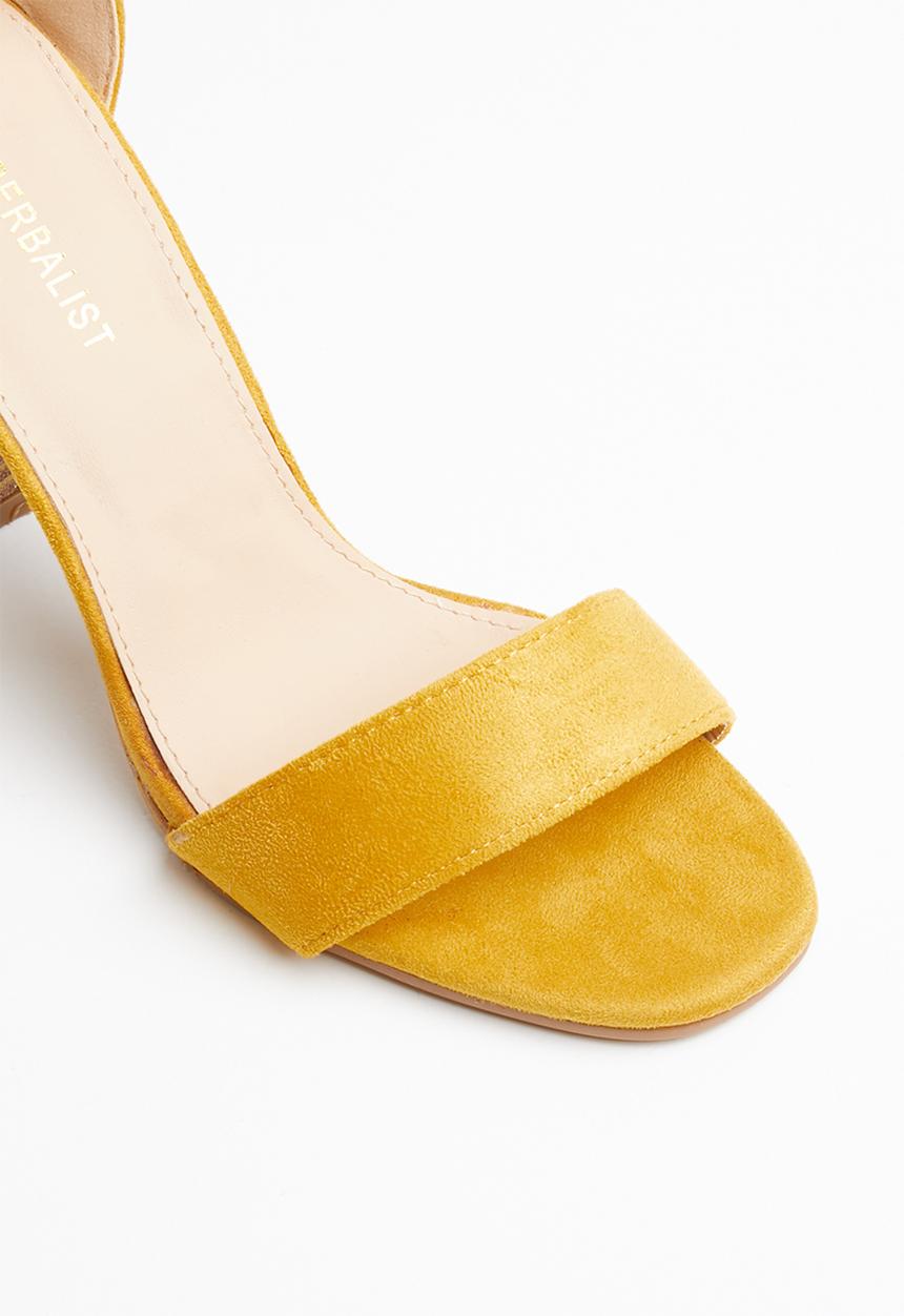 Superbalist - Suri ankle strap heel - yellow