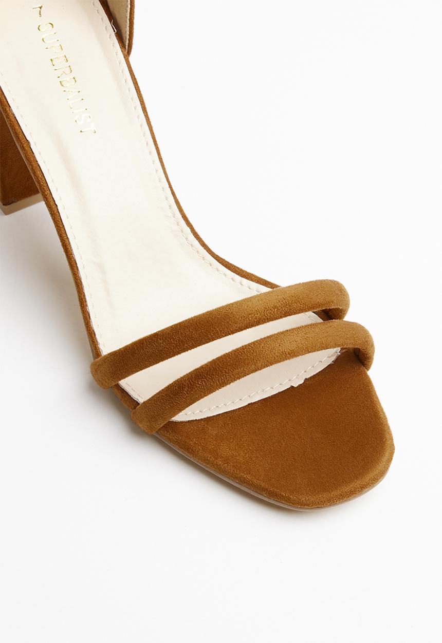 Superbalist - Ivy ankle strap heel - tan
