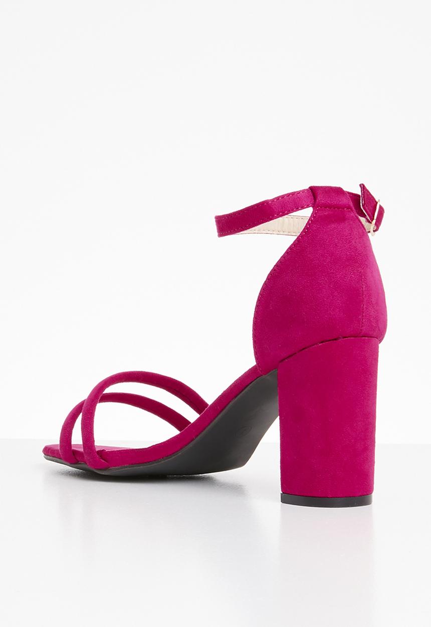 Superbalist - Ivy ankle strap heel - pink