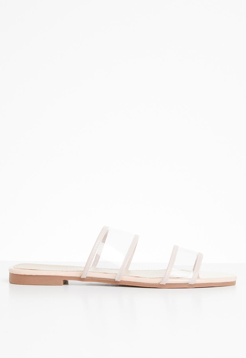 Superbalist - Lola perspex sandal - pale pink
