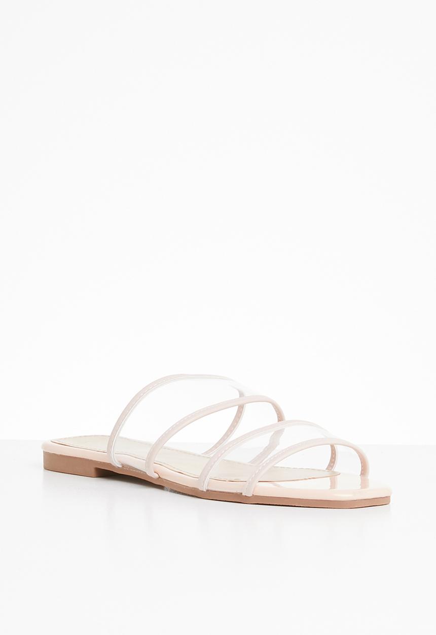 Superbalist - Lola perspex sandal - pale pink