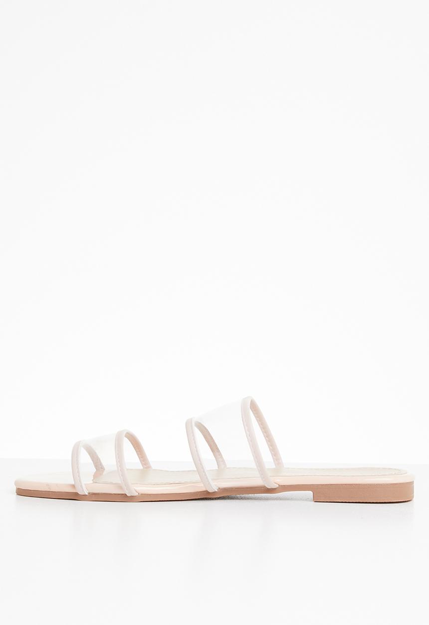 Superbalist - Lola perspex sandal - pale pink