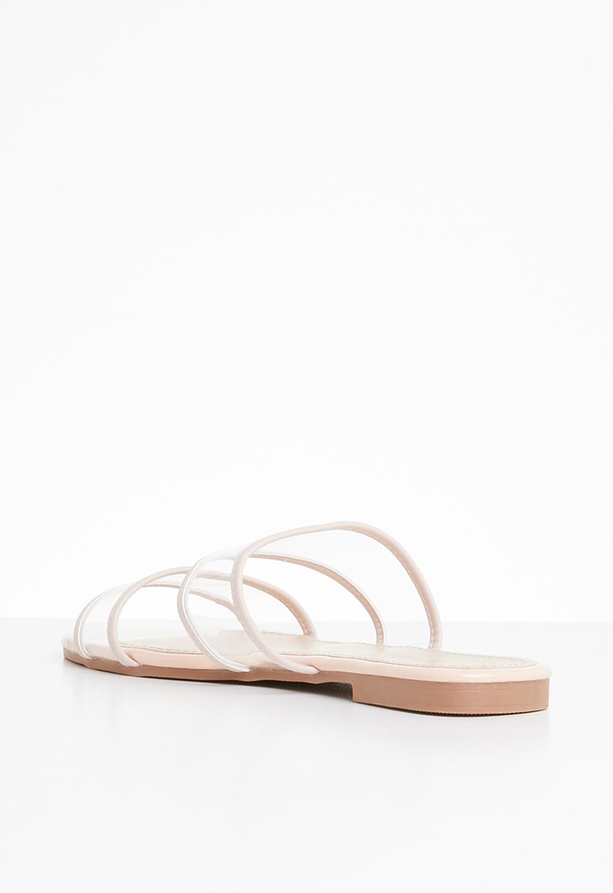 Superbalist - Lola perspex sandal - pale pink