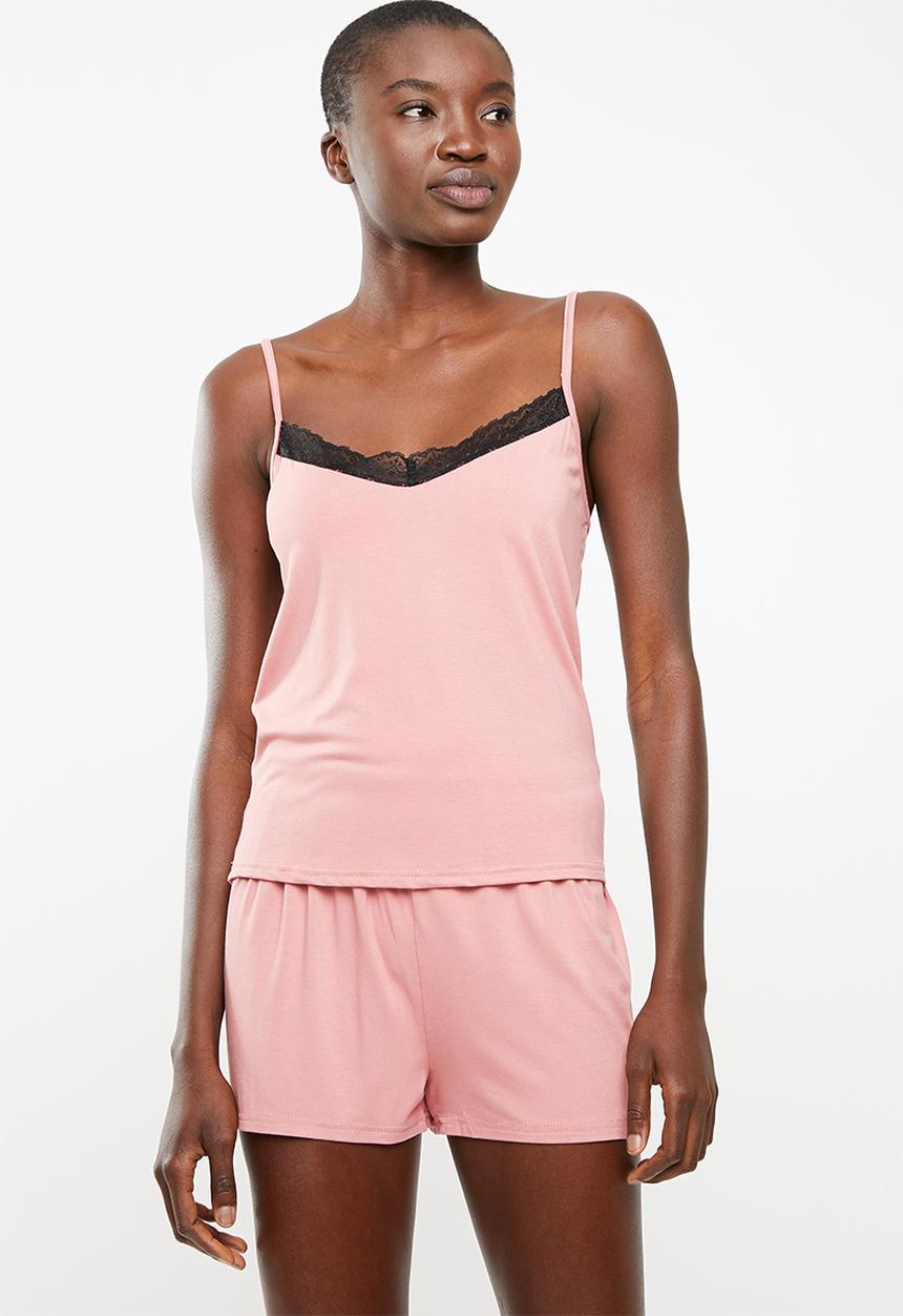 Superbalist - Sleep cami and short set - pink