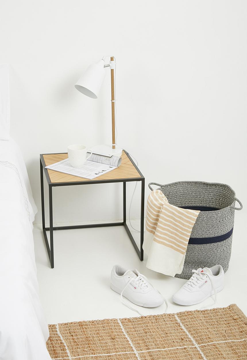Sixth Floor - Cotton rope storage basket - large