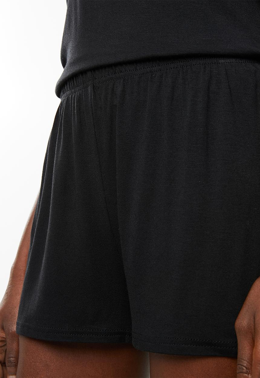 Superbalist - Sleep cami and short set - black