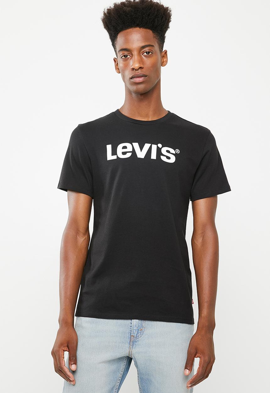 Levi’s® - Graphic short sleeve Levis logo tee - black 