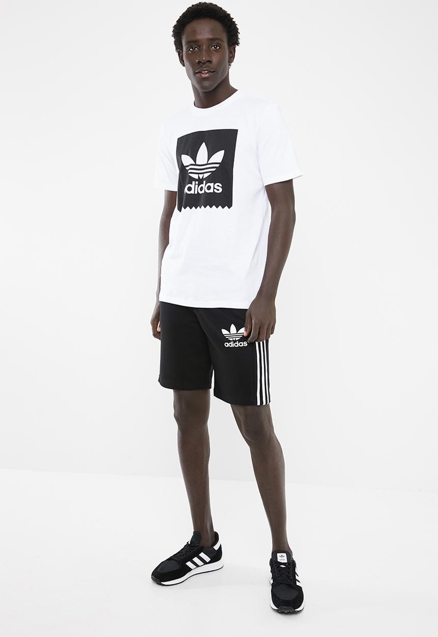 adidas Originals - Blackbird solid tee - white