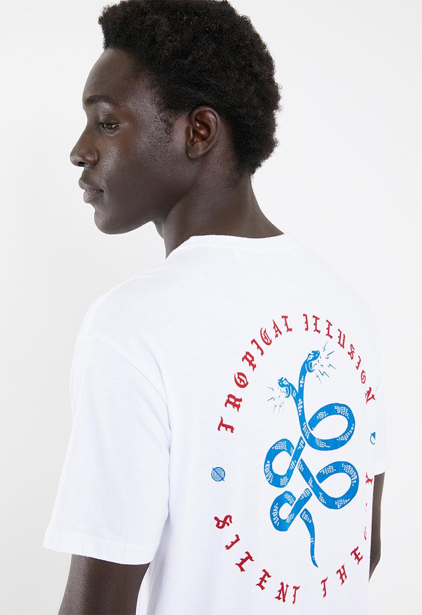 Silent Theory - Suspect tee - white