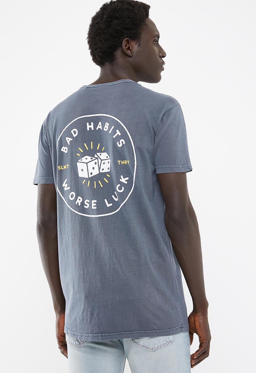 Silent Theory - Habits tee - navy