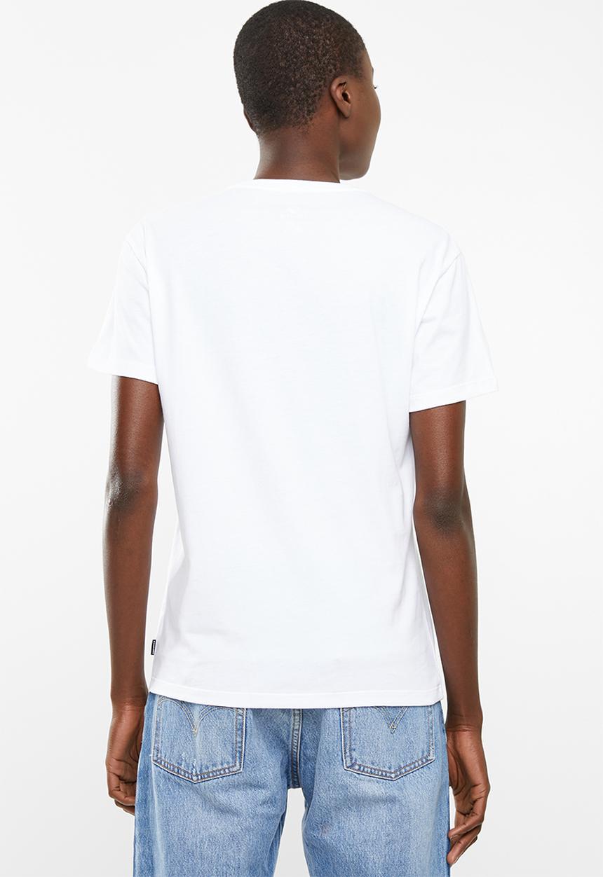 Converse - Precious metal chuck patch easy crew tee - white