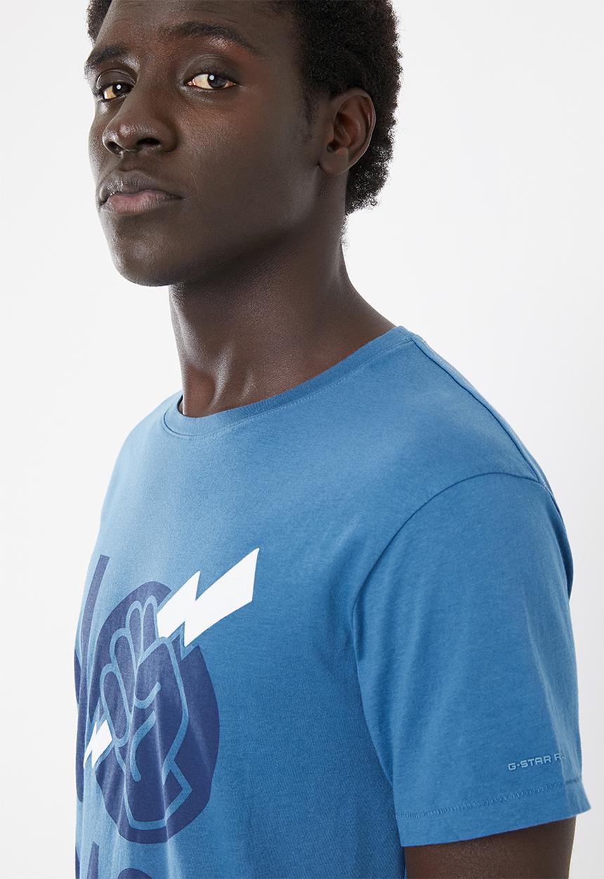 G-STAR - Hecker tee - blue