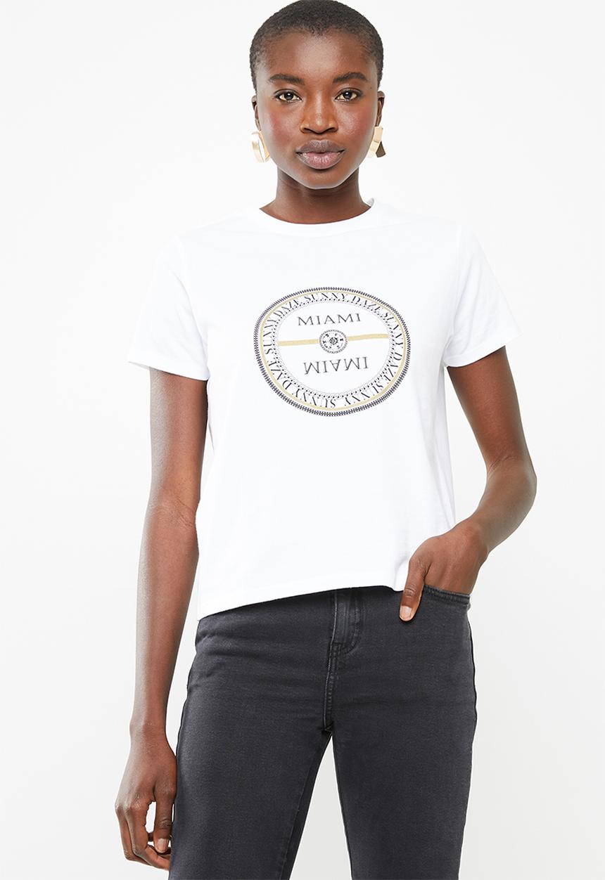 Superbalist - Miami tee - white
