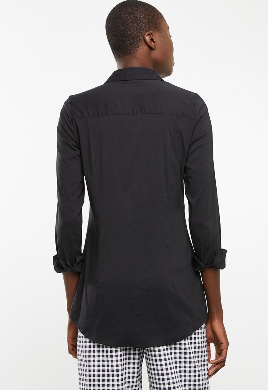 ONLY - Classic shirt - jet black
