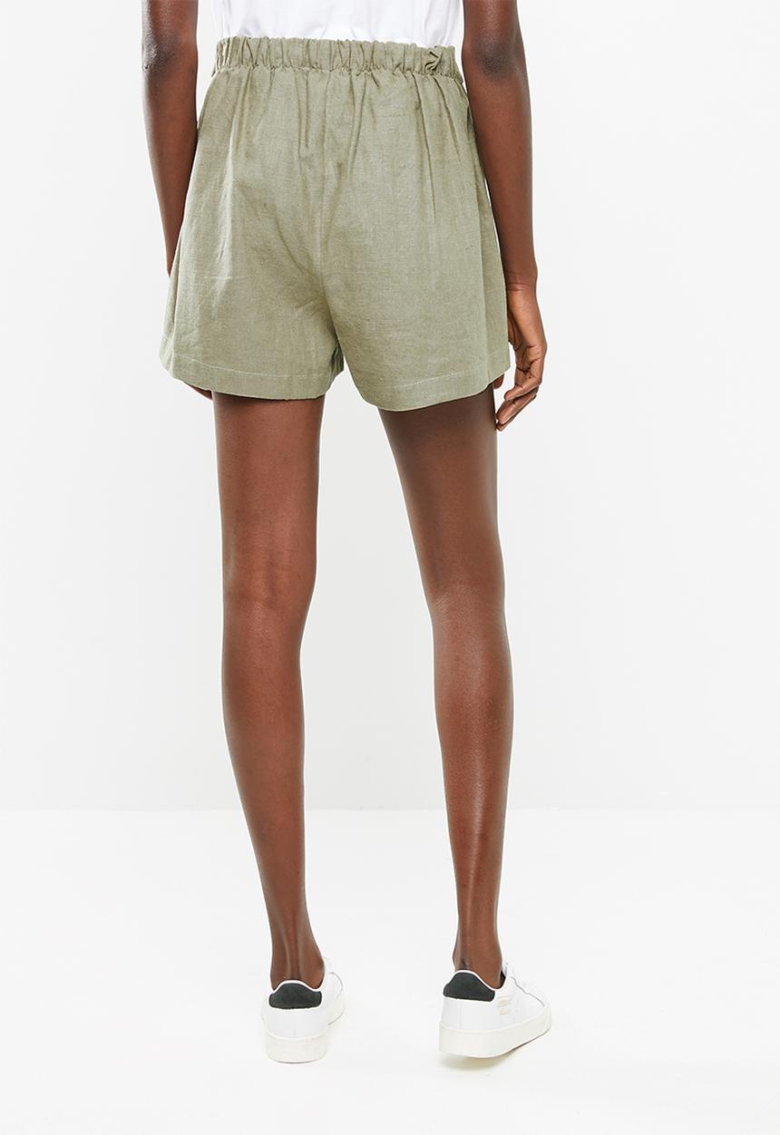 Superbalist - Short with tie - green