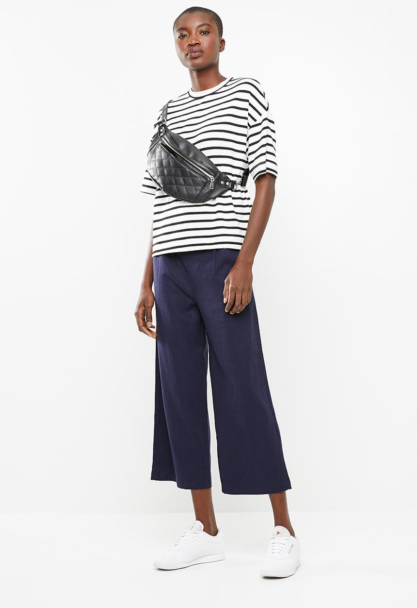 Superbalist - Boxy tee - black & white 