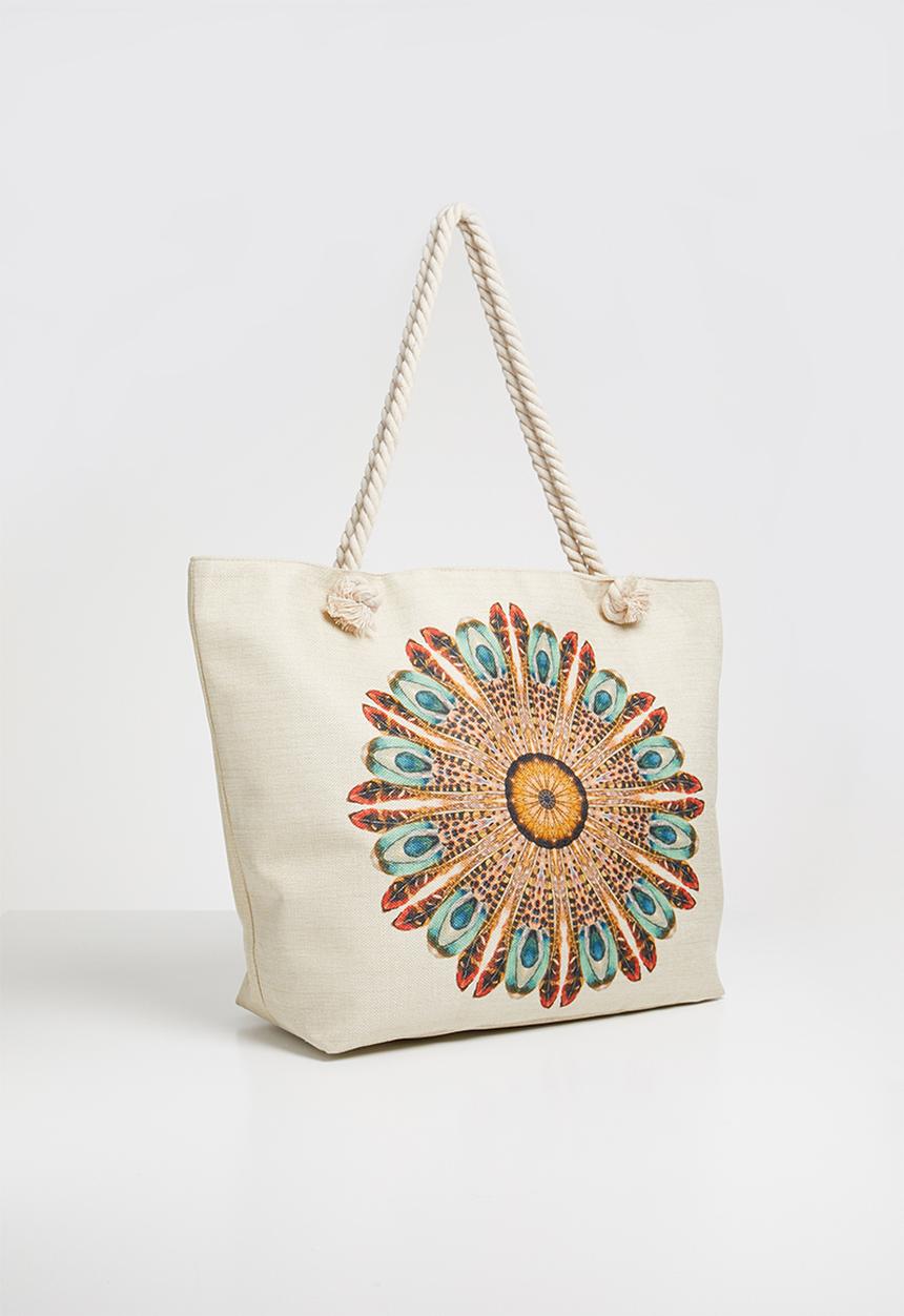 STYLE REPUBLIC - Dreamcatcher shopper bag - beige