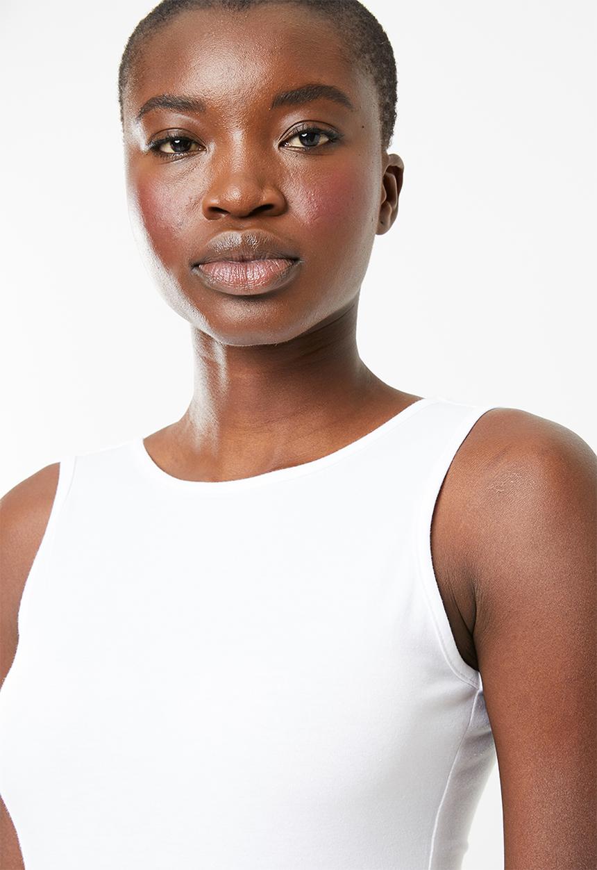 Superbalist - Bodysuit with low back - white 