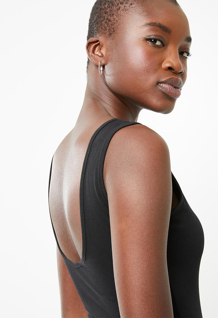 Superbalist - Bodysuit with low back - black 