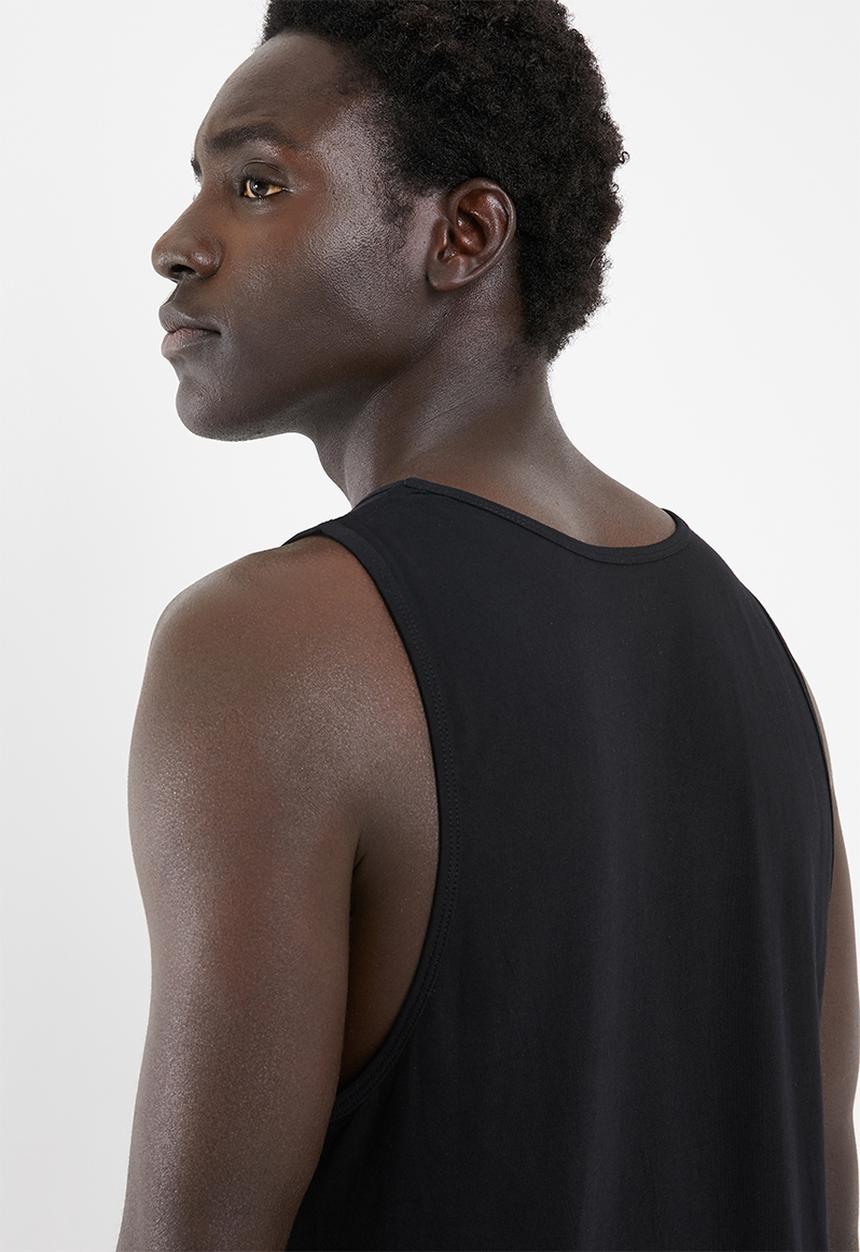 Vans - Vans print box tank black & white