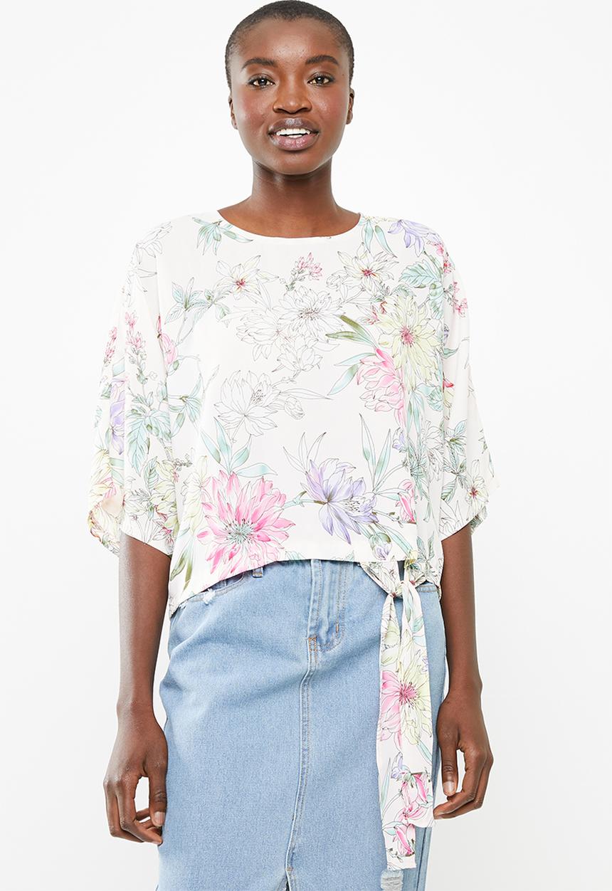 Superbalist - Woven scarf top - multi