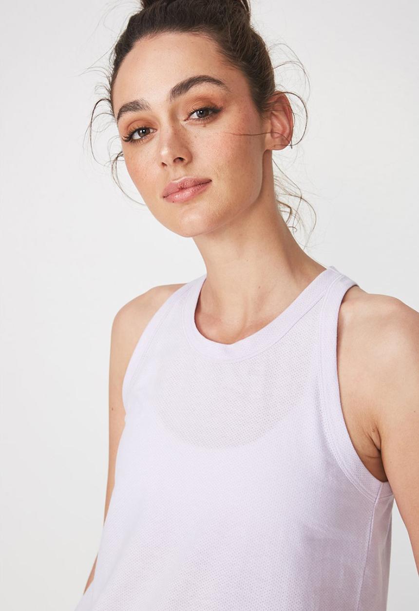Cotton On - Workout tank top - lilac