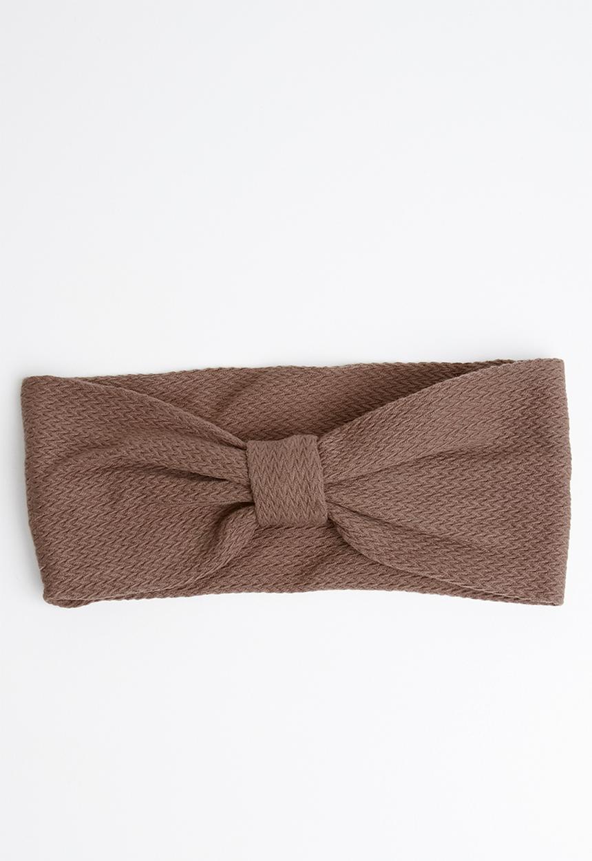 STYLE REPUBLIC - Knotted headband - brown