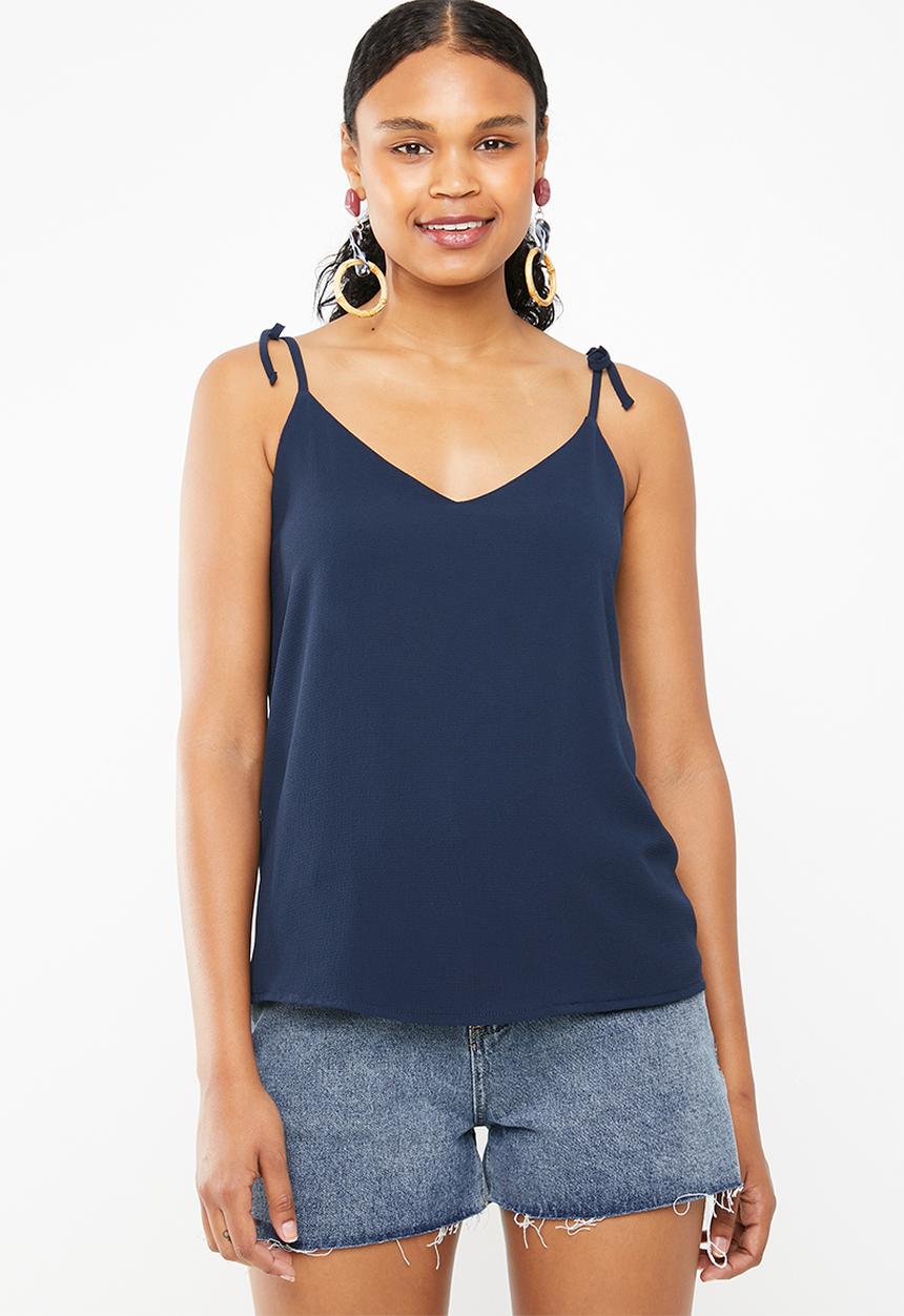 Superbalist - V-neck cami - navy