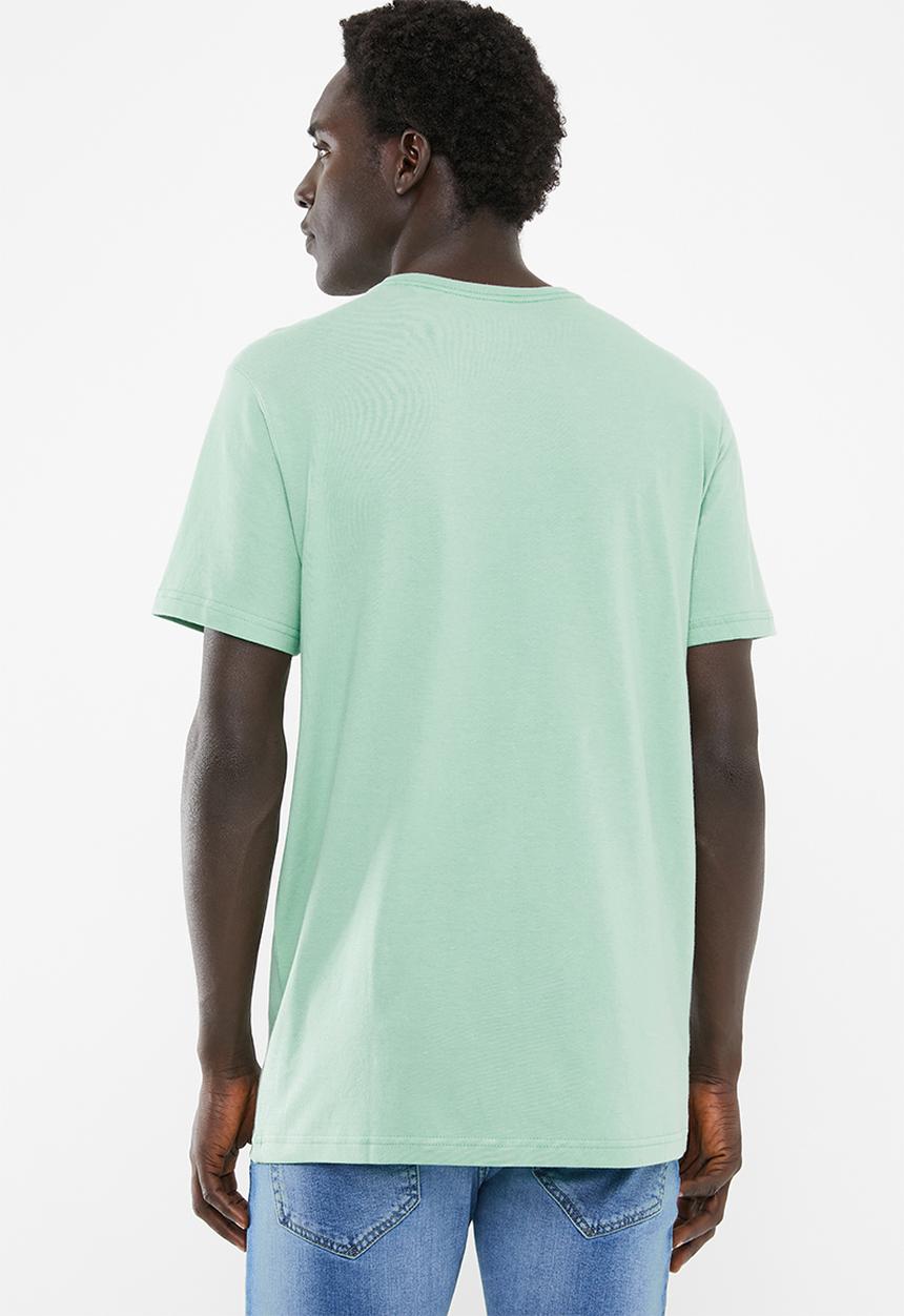 RVCA - Big RVCA cotton tee - green