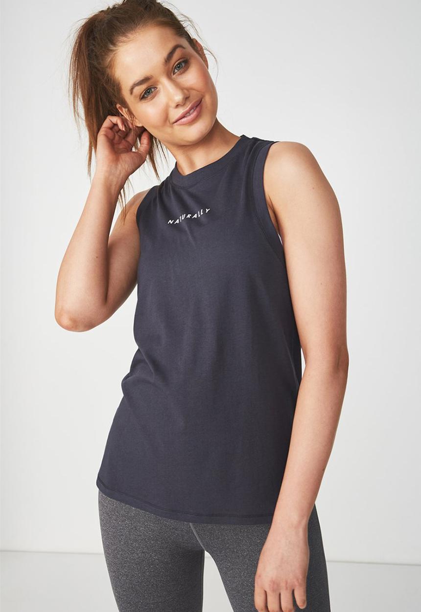 Cotton On - Lunge tank top - grey