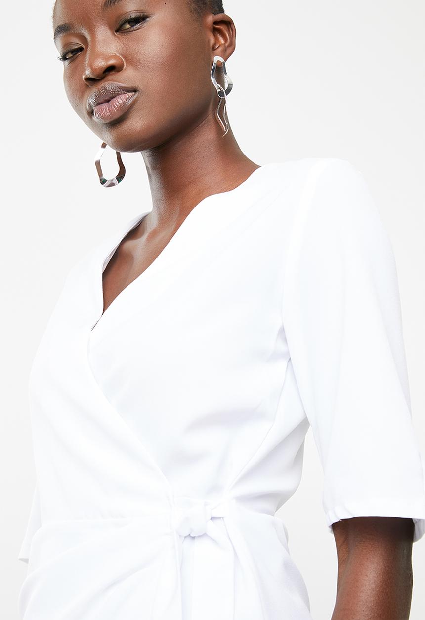 STYLE REPUBLIC - Wrap blouse - white
